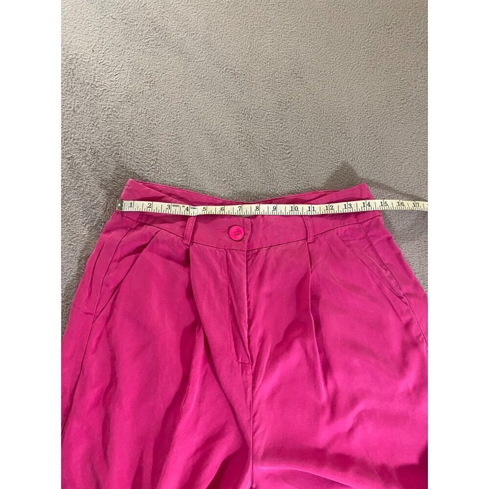 Revolve Line + Dot Women's Hot Pink Colorful Dress Pants - Medium - Picture 8 of 14